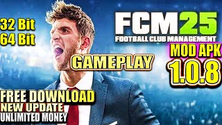 FCM 25 Mod Apk 108 Gameplay  Unlimited Money  Coaching Badge  DOWNLOAD  Latest Version  VIP [upl. by Bathesda967]