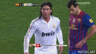 5 Red Cards vs One Club  Sergio Ramos [upl. by Trauts]