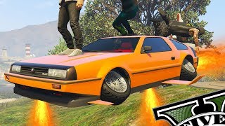 GTA V Online Nova DLC  Tunando o Carro que Voa Delux [upl. by Notlih]