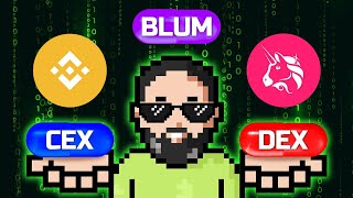 CEX vs DEX 🔥 Which is Better  BLUM is a Hybrid Crypto Exchange  Blum Academy [upl. by Nnael]