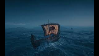 Assassin’s Creed® Odyssey 2023 Sailing the Aegean on a moonlit evening [upl. by Nwahsit]