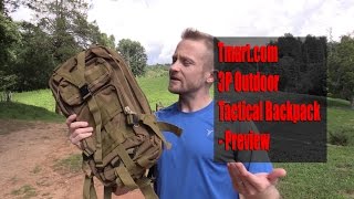 Tmartcom 3P Outdoor Tactical Backpack  Preview [upl. by Ahcsropal]