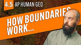 The FUNCTION of Political Boundaries AP Human Geography Review—Unit 4 Topic 5 [upl. by Maryly]