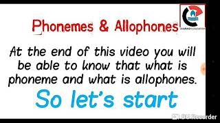 Phonemes and allophones explained simply [upl. by Redneval]