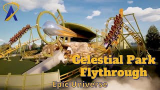 Epic Universe Flythrough Animation [upl. by Demott]