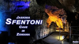 Kreta  Crete  Sfentoni Cave in Zoniana  Jaskinia Sfentoni w Zoniana [upl. by Adrea]