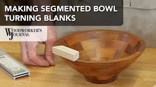 How to Make Segmented Bowl Turning Blanks [upl. by Bruce]