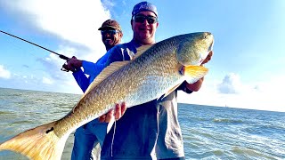 Phenix ProStaff Challenges Redfish with M1 Inshore Spinning Rod [upl. by Ecirahc]