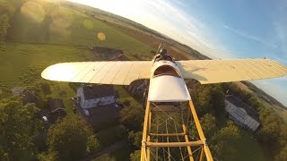 Flight of Bleriot XI2 in Norway [upl. by Arehsat]