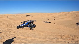 Glamis Dunes New Years 2024  Swing Set Jumps Crazy Sand Drags Packed at Oldsmobile [upl. by Derrick]