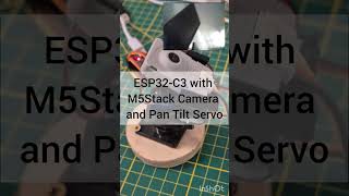 ESP32C3 with M5Stack Camera and Pan Tilt Servo [upl. by Fagaly]