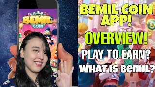 BEMIL COIN APP OVERVIEW  BEMIL EASY GUIDE  WHAT IS BEMIL  BECOIN  PLAY TO EARN [upl. by Anauqcaj]