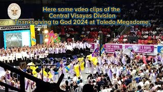 TOLEDO SPORTS COMPLEX MEGADOME MCGI Central Visayas Division Thanksgiving to Gods People 2024 [upl. by Ynnavoj]