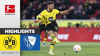 Borussia Dortmund  VfL Bochum 31  Highlights  MD 19 – Bundesliga 2324 [upl. by Zug]