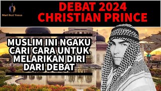 CHRISTIAN PRINCE INDONESIA  Sudah kalah debat dan ngaku kalau dia mau kabur dari debat [upl. by Corrine]