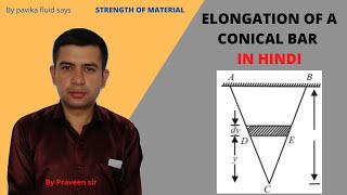 Elongation of a conical bar [upl. by Donia43]