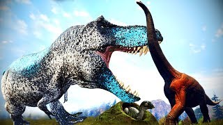 Família Dryossauro  TRex Caçando Puertassauro 4  The Isle Realismo  ft Entre Irmãos e Games [upl. by Nolham841]