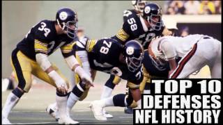 Top 10 Best Defenses in NFL History [upl. by Skye76]