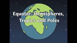 Learn Easily 7 Important Divisions Of Earth  Equator To Poles [upl. by Maryellen]