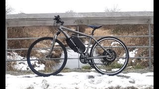 Ebikeling 1200 Watt DD Waterproof Ebike Install [upl. by Naharba]