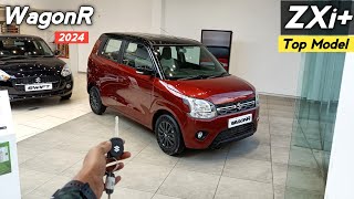 Maruti Suzuki WagonR Top Model ZXi DT 2024 ❣️ WagonR Top Model Reallife Review 😍 [upl. by Chellman]