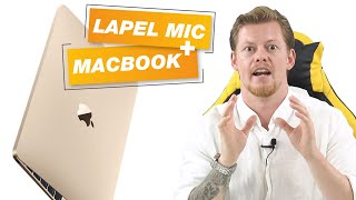 How to connect lapel mic to laptopmac Microphone for laptopmac guide [upl. by Swane163]