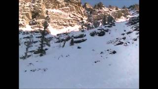 Stairs Gulch Utah Ski Mountaineering [upl. by Rossner]