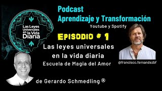 Las leyes universales en la vida diaria 🔥 Ep1 🔥 Gerardo Schmedling® [upl. by Amilah]