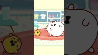 Molang And Piu Pius Dance shorts molang funnycartoon [upl. by Vharat]