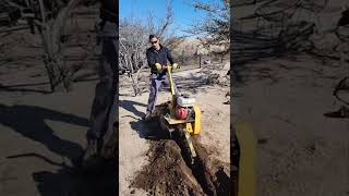 How to dig a trench easily [upl. by Suirad]