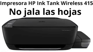 Impresora HP No jala las hojas [upl. by Enoed447]