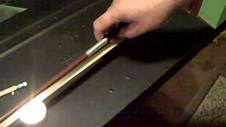 How to Rehair a Violin Bow Part 8 [upl. by Gwendolyn]