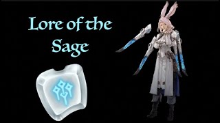 FFXIV Job Lore of the Sage [upl. by Ellehcer]