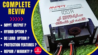 SimTek Mppt solar charge controller 100 amps Hybrid complete details [upl. by Gefell]