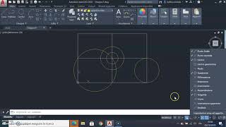 Autocad 8 DISEGNA CERCHIO [upl. by Iinde]