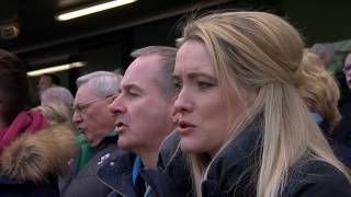 Anthems  Ireland vs Wales Six Nations Rd3 2018 [upl. by Immaj]