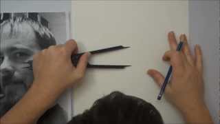 Portrait Drawing for Beginners  Part 1  The Layout [upl. by Goldman110]