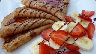 Receta Crepas Integrales receta cocina facil [upl. by Leann685]