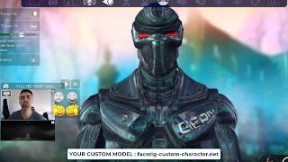 FACERIG CUSTOM AVATAR  cyborg [upl. by Cade]