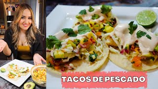 TACOS DE PESCADO SALUDABLES [upl. by Nesiaj]