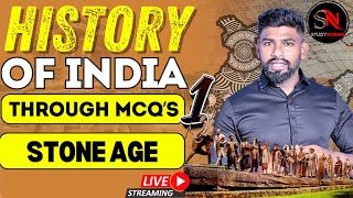 STONE AGE MCQS  HISTORY THROUGH MCQ SSC  JKSSB EXAMS BY REMO SIR [upl. by Berga]