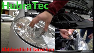 Abblendlicht tauschenwechseln Mercedes Benz A Klasse [upl. by Ehud62]