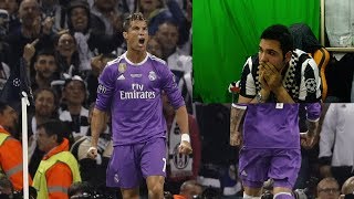 JuventusReal Madrid 14  HD HIGHLIGHTS amp REACTION DI UN TIFOSO JUVENTINO  3062017 [upl. by Jadwiga]