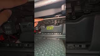 MY CAR STINKS  CHANGING THE CABIN FILTER ON MY GOLF MK7 [upl. by Eisteb]