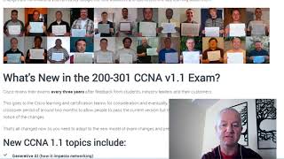 New Cisco CCNA Exam  200301 V11  What You Need to Know [upl. by Annal870]