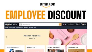 How To Use Employee Discount on Amazon  Full Guide 2024 [upl. by Inobe]