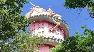 Amphoe Sam Phran Thailand  The Dragon Temple A Walk on the Wild Side [upl. by Heywood]