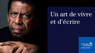 Conférence de Dany Laferrière à l’Université de Montréal [upl. by Helms]