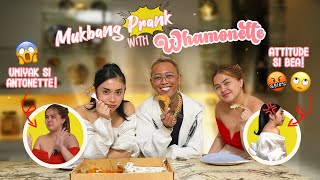 Mukbang Prank with Whamos and Antonette II Bea Borres [upl. by Ydur870]