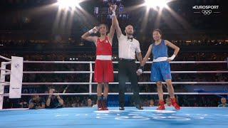 Imane Khelif Wins Gold Medal in Boxing at Paris Olympics 2024  Imane Khelif vs Liu Yang Final Fight [upl. by Orola]